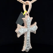 ROSE GOLD VVS LAB DIAMOND PENDANT